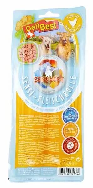 Hundepølse med Kylling for sensitive hunder 2 x 400 g