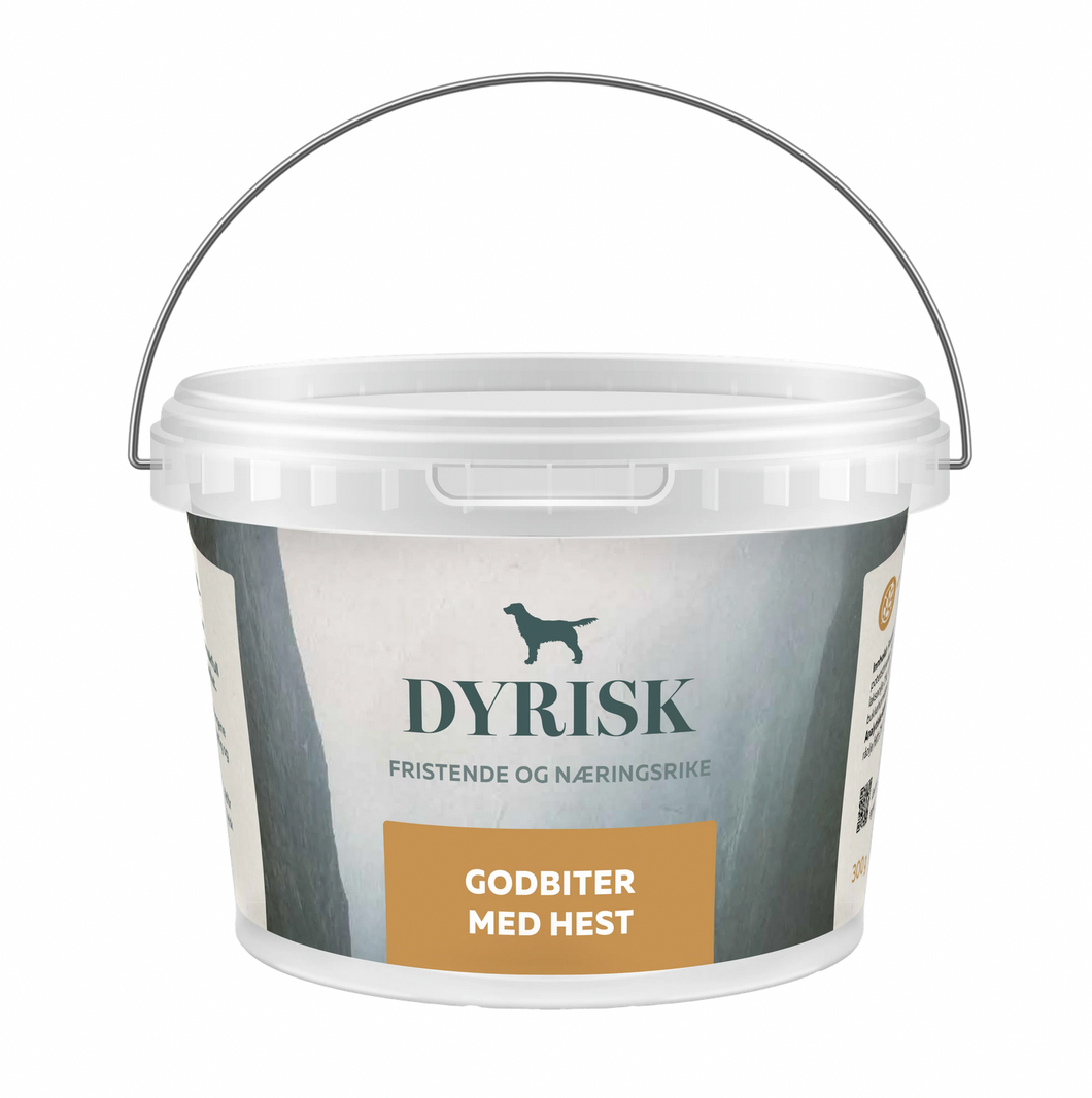 Dyrisk Godbit Hest 300g